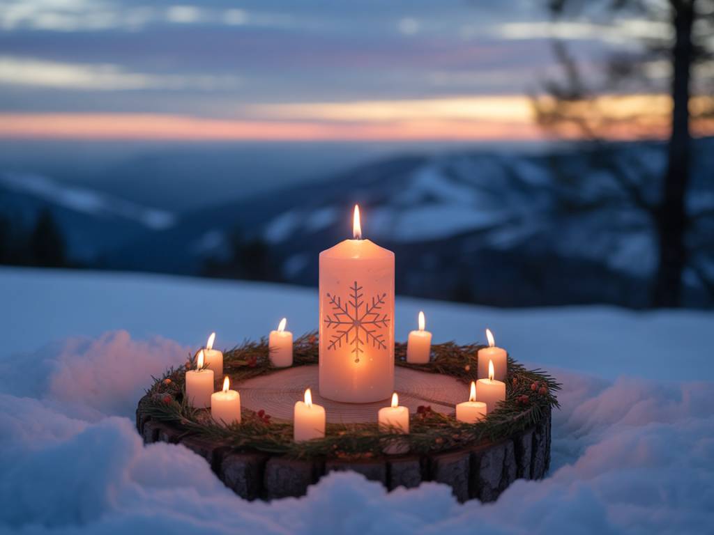 Les traditions oubliées du solstice d'hiver : symboles, rituels et renouveau